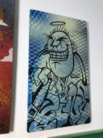 Wall Art Birch Street Art Shone Character Panel