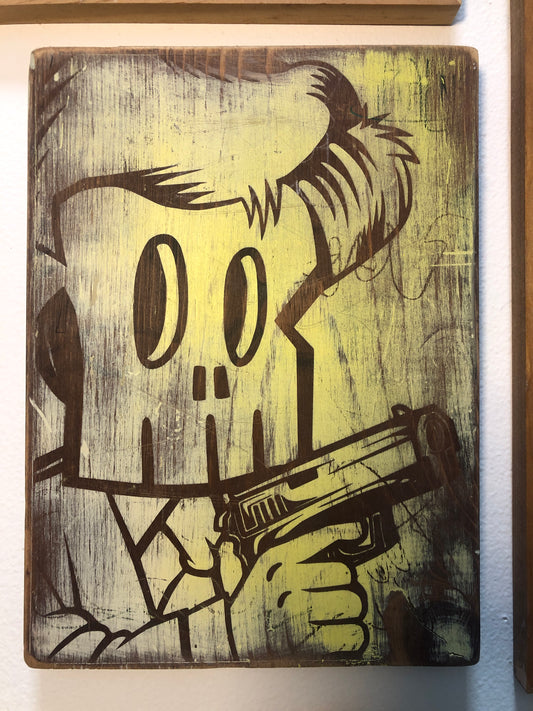 Wall Art Pine Street Art 00Shiz Character Panel