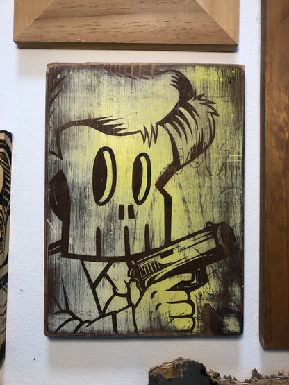 Wall Art Pine Street Art 00Shiz Character Panel